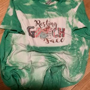 Resting grinch face shirt